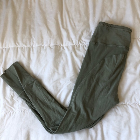 Free People leggings khaki washed green - Picture 2 of 8